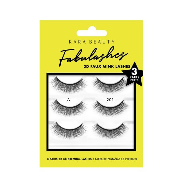 Fabulashes 3D faux Mink 3 Pares | KA3201