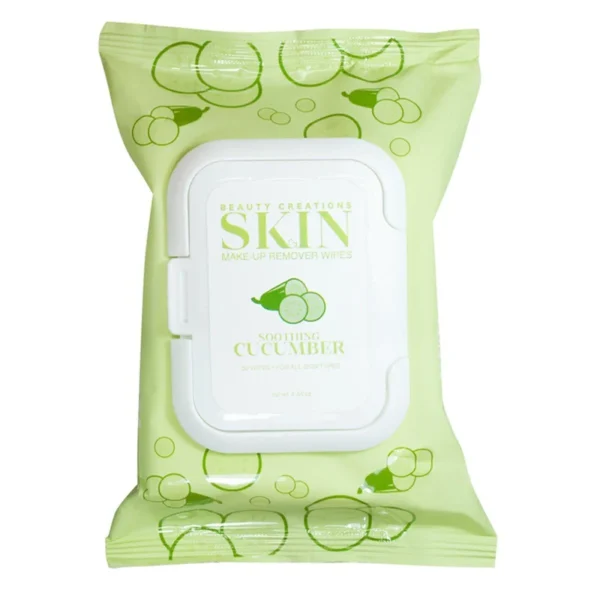 Beauty Creations Skin-Toallita Desmaquillante Pepino- Makeup Wipes Cucumber