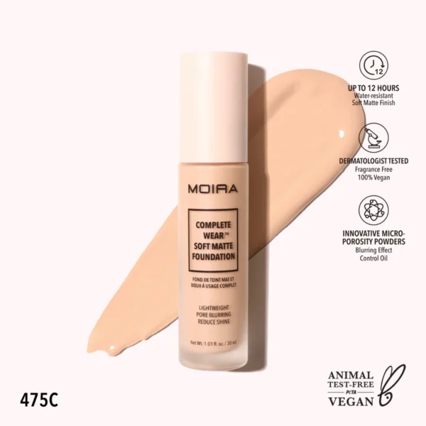 COMPLETE WEAR SOFT MATTE FOUNDATION - 475c