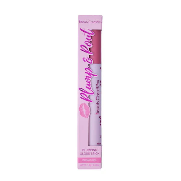 BEAUTY CREATIONS - PLUMP & POUT PLUMPING GLOSS STICK - LIP GLOSS - dream girl - pink - Imagen 4