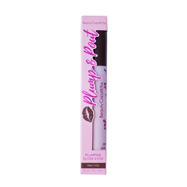 BEAUTY CREATIONS - PLUMP & POUT PLUMPING GLOSS STICK - LIP GLOSS - only you - Imagen 4