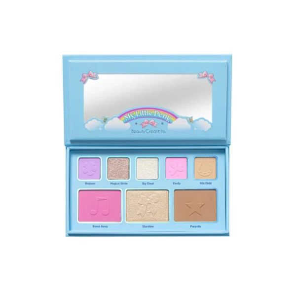 BEAUTY CREATIONS X MY LITTLE PONY "HEAD IN THE CLOUDS" SHADOW AND FACE PALETTE - Imagen 3