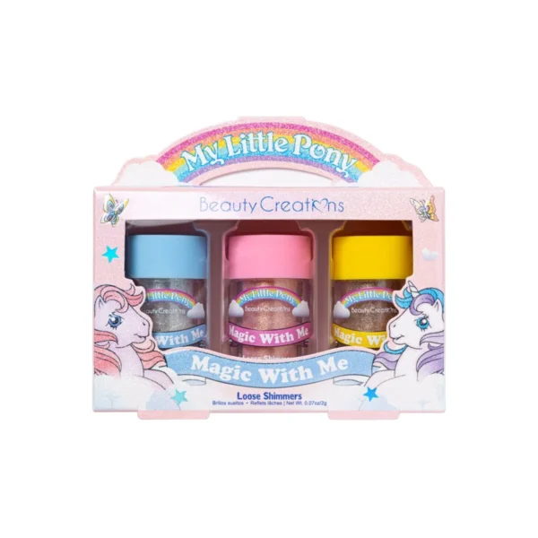 BEAUTY CREATIONS X MY LITTLE PONY "MAGIC WITH ME" LOOSE SHIMMERS SET - Imagen 3