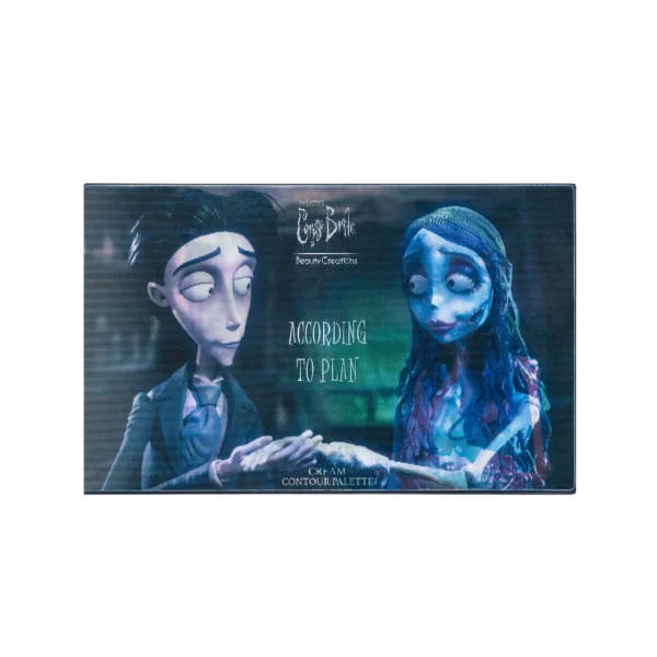 Tim Burton's Corpse Bride x Beauty Creations "According To Plan" Paleta de Contornos en Crema - Imagen 6