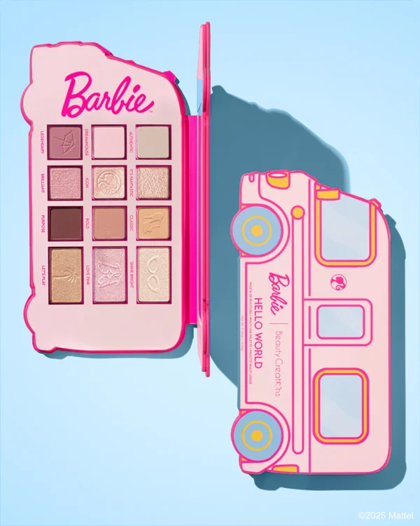 Barbie X Beauty Creations - Paleta De Sombras - Hello World - Imagen 4