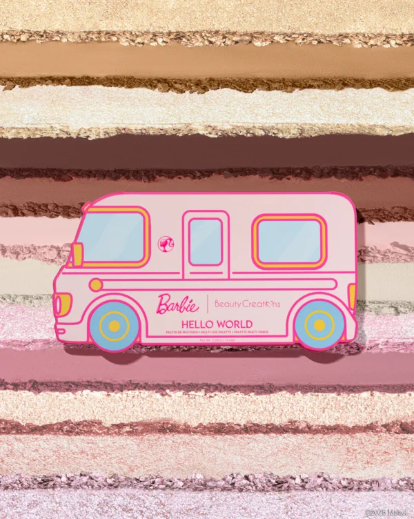 Barbie X Beauty Creations - Paleta De Sombras - Hello World - Imagen 2