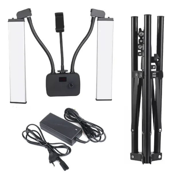 LAMPARA LED CON TRIPODE AJUSTABLE